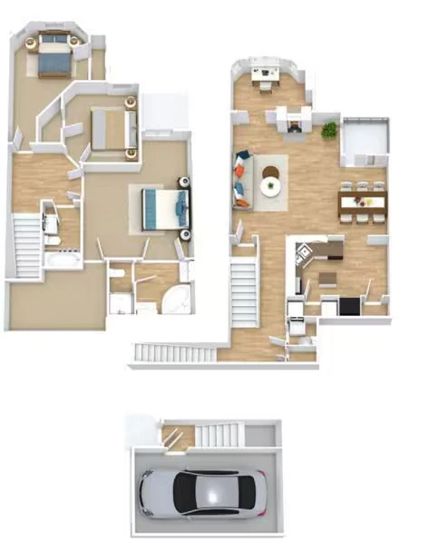 C4G 4306 floor plan