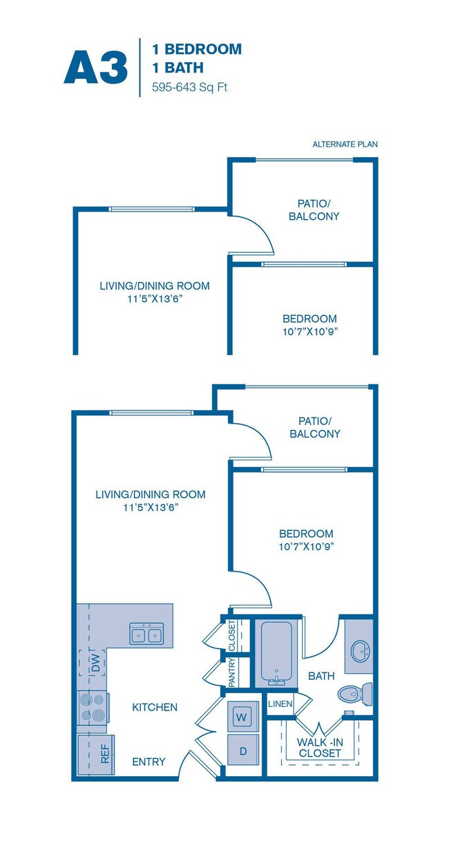 A3 floor plan