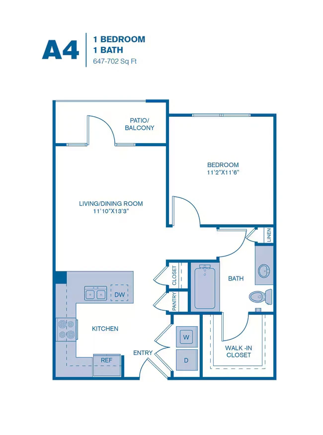 A4 floor plan