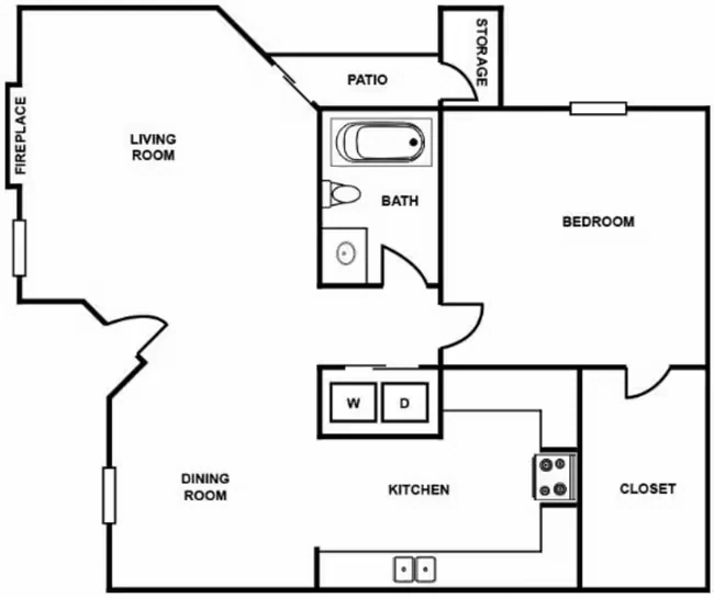 A2 1822 floor plan