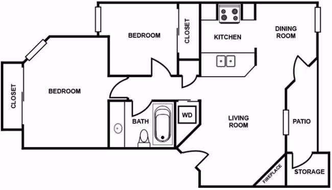 Unit 1722 1722 floor plan