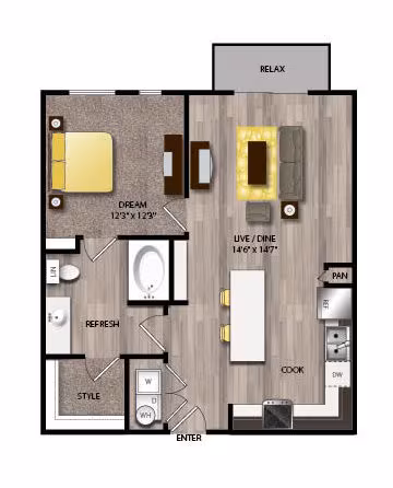 Unit 517 517 floor plan