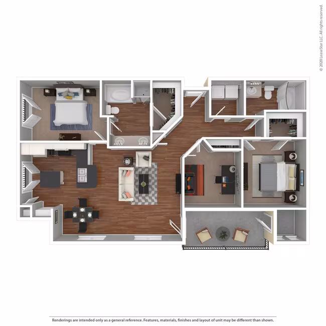 3A 7104 floor plan