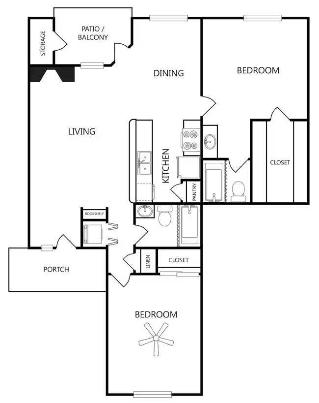 Unit 8202 8202 floor plan
