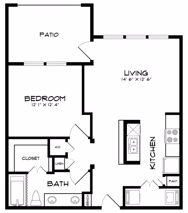Unit 1118 1118 floor plan