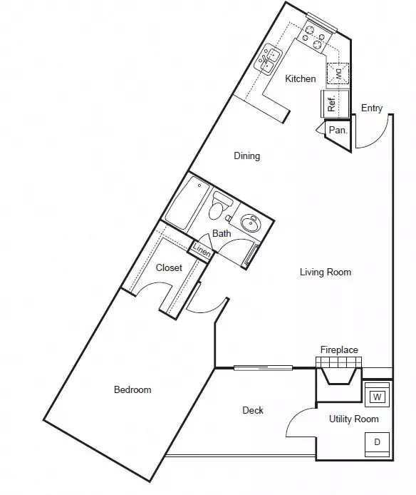 Unit 504 504 floor plan