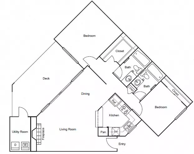 Unit 527 527 floor plan