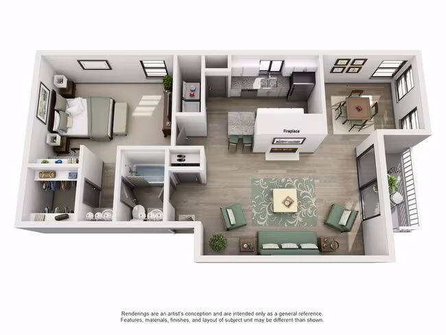 Unit 26-1007 26-1007 floor plan