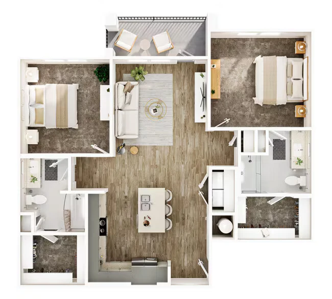 B4 2204 floor plan