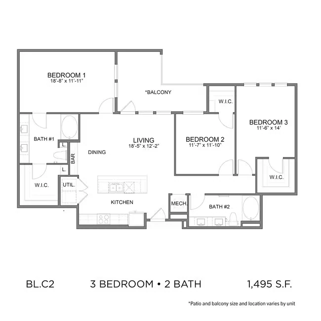 BL.C2 0354 floor plan
