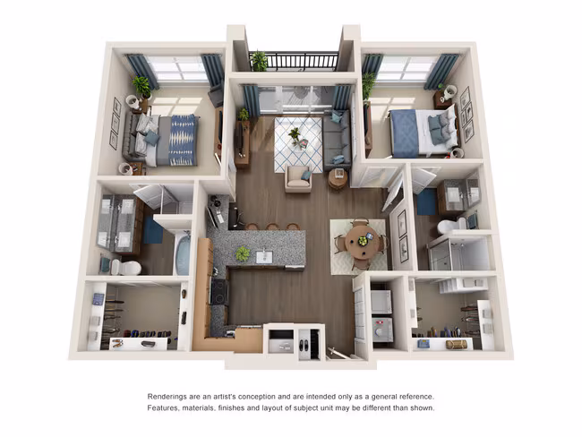 B1B 1088 floor plan