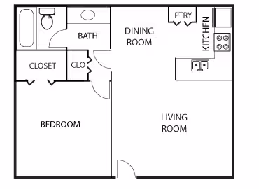 Unit 436 436 floor plan