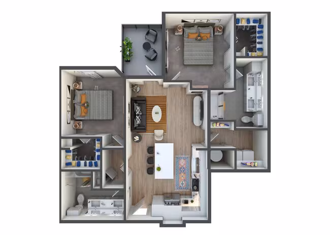 Unit 3404 3404 floor plan