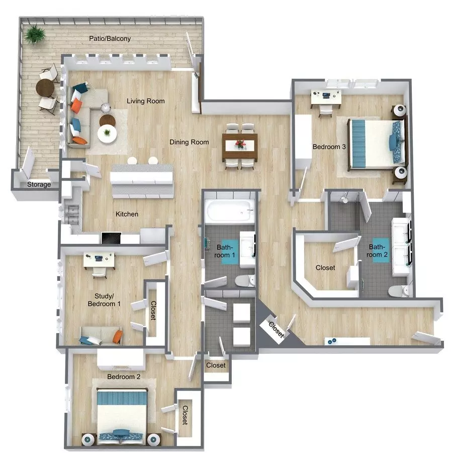 Nottingham 1101 floor plan