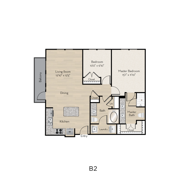 B2 201 floor plan