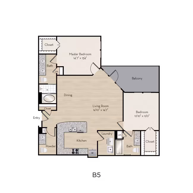 B6 173 floor plan