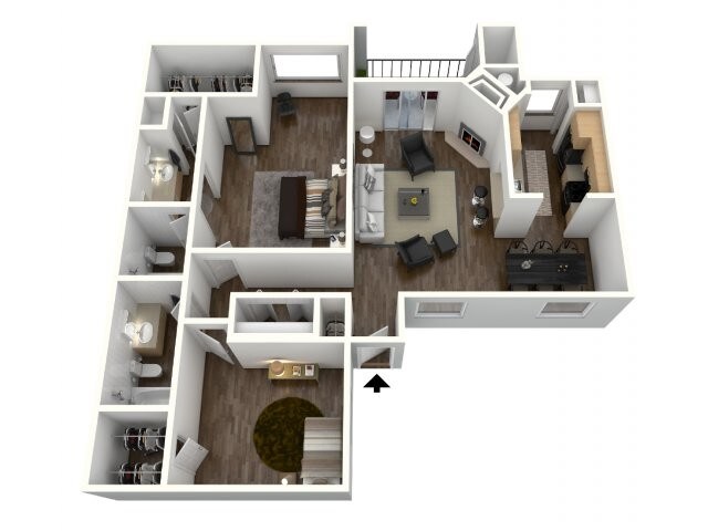 Unit 22-2222 22-2222 floor plan
