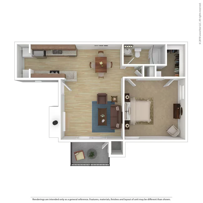 A1 205 floor plan