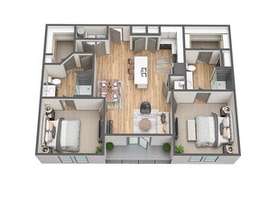 B1 2305 floor plan