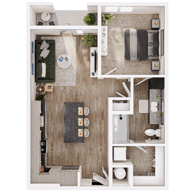 Unit 207 207 floor plan