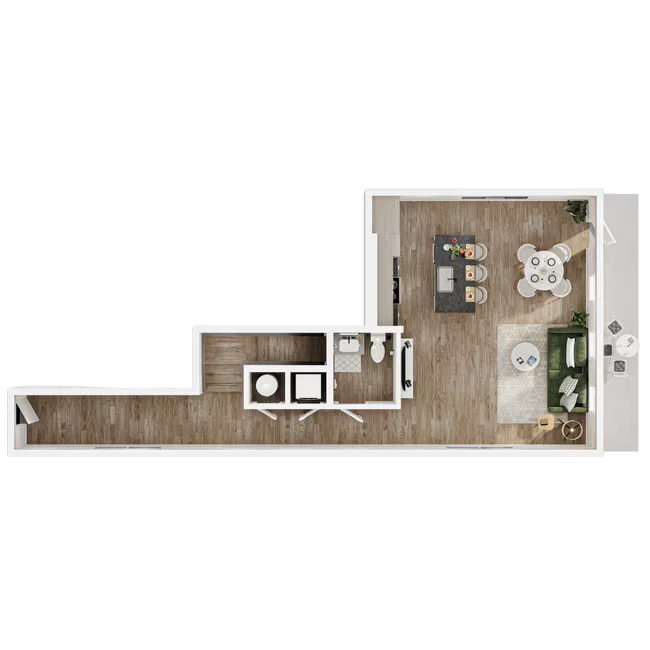 Loft 1 379 floor plan