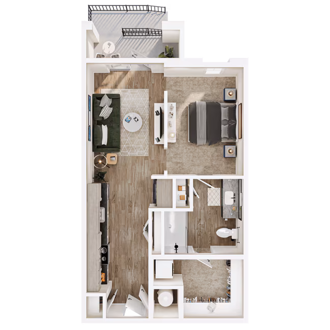 Unit 424 424 floor plan