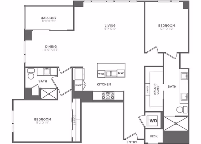 TB1 1735 floor plan