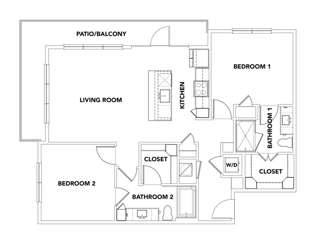Unit 254 254 floor plan