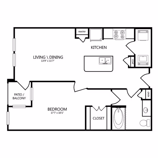 Unit 6208 6208 floor plan
