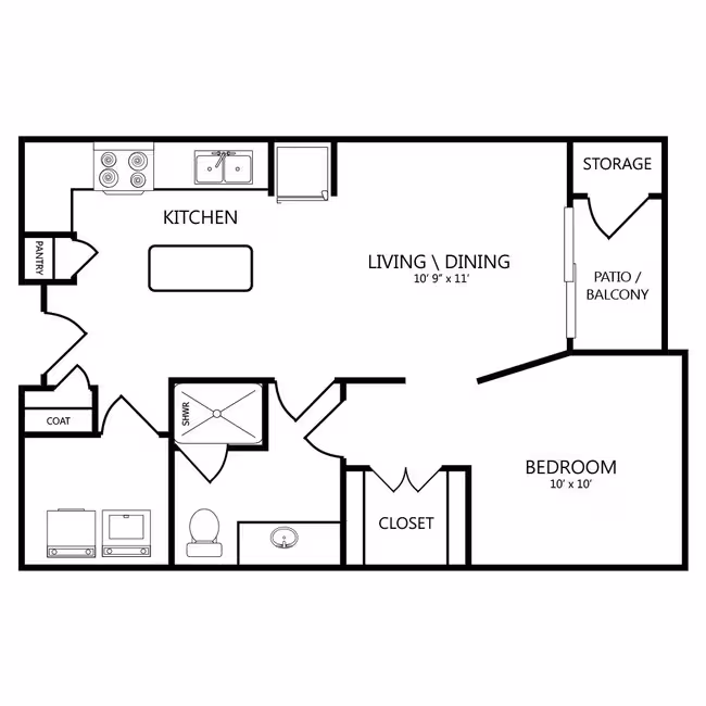 Unit 3306 3112 floor plan