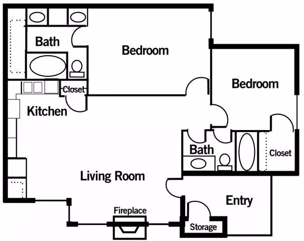 B2 101 floor plan