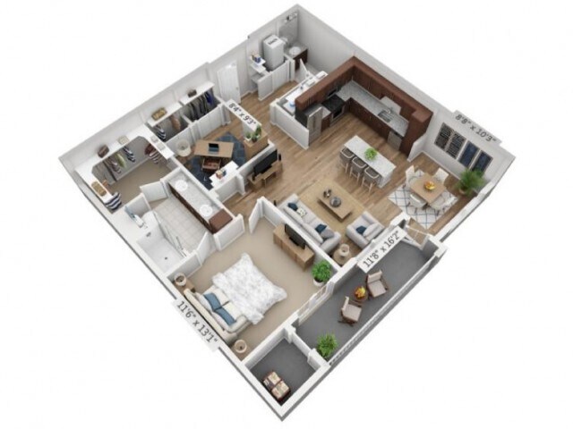 Espressivo 2-308 floor plan