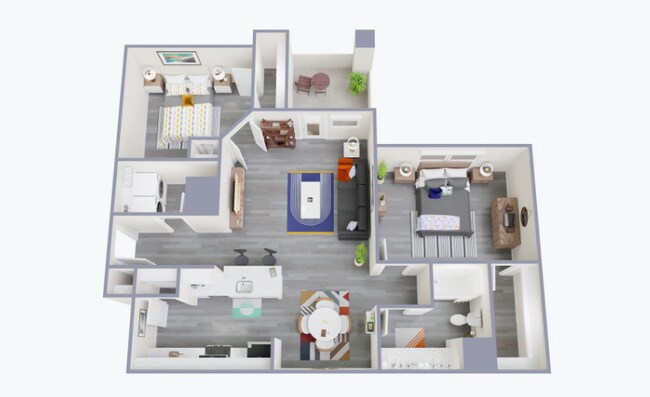 Unit 1636 1636 floor plan