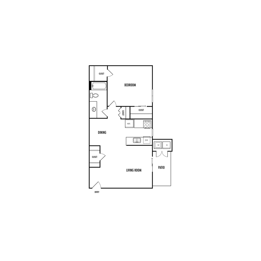A1 Renovated 143 floor plan