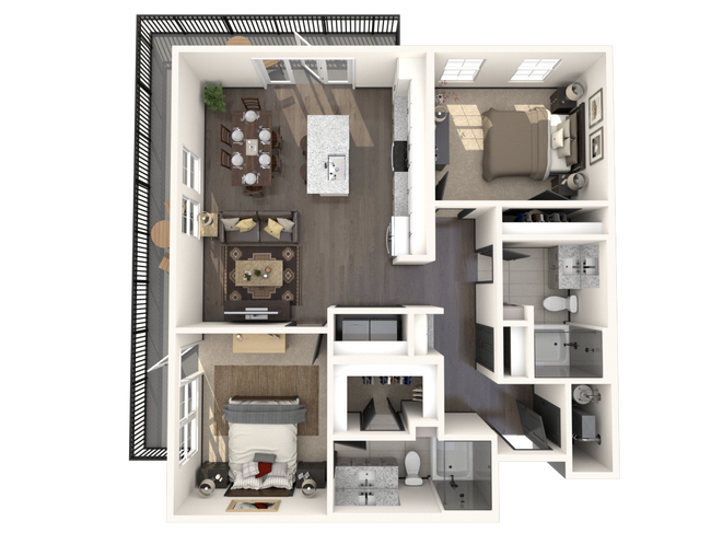 Unit 402 402 floor plan