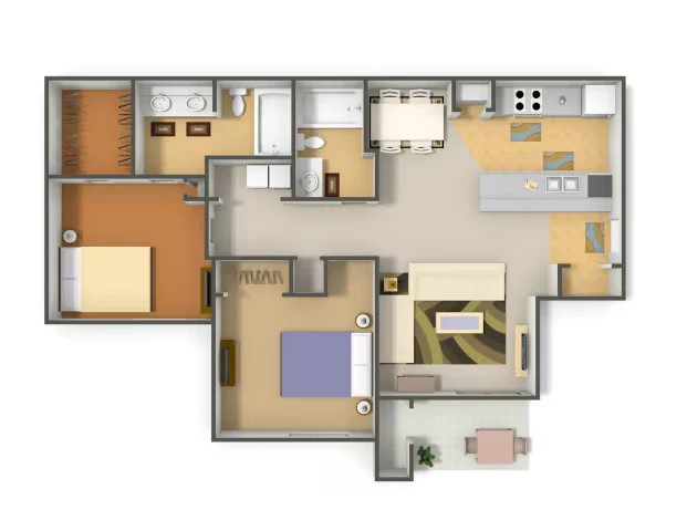 B1 321 floor plan