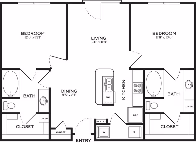 Unit 2615 2615 floor plan