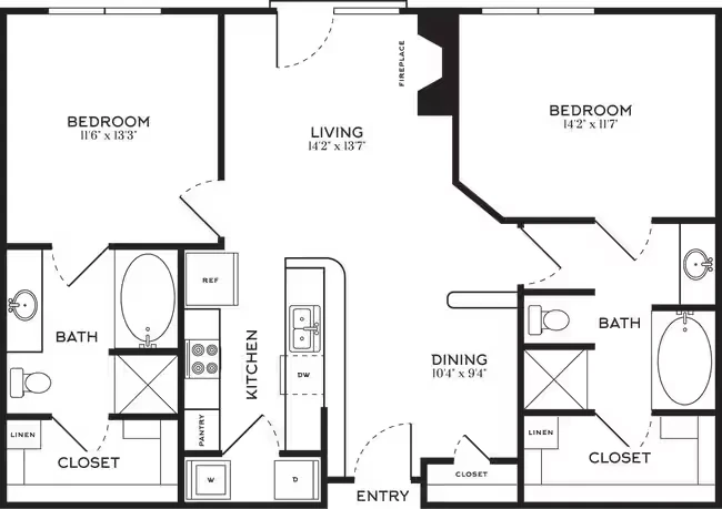 B2 2701 floor plan