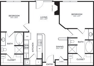 B2 2701 floor plan