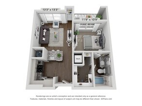 A1 1208 floor plan