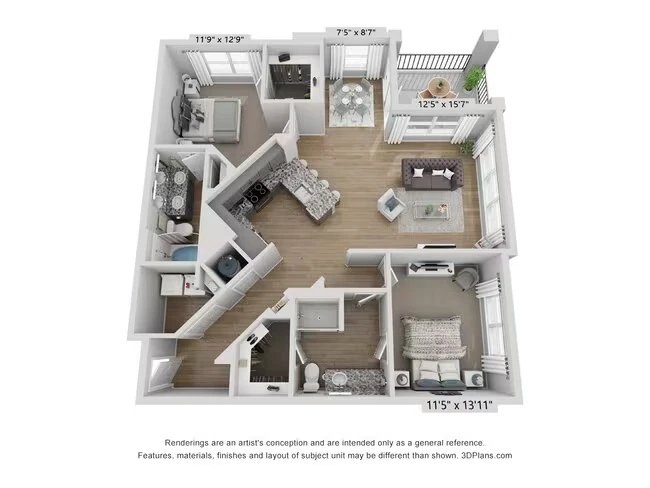 B2 3117 floor plan