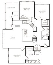 Unit 1307 1307 floor plan