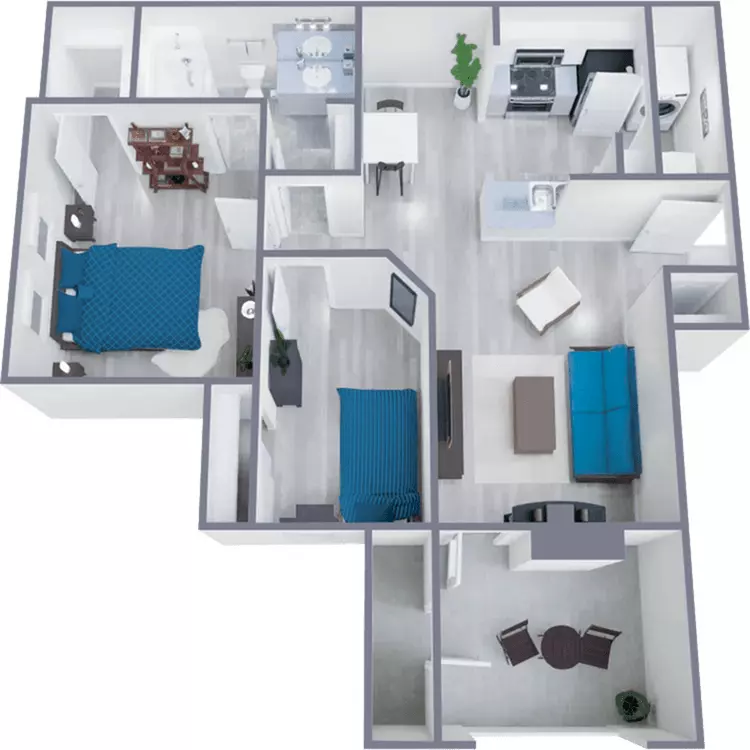 Unit 332 332 floor plan