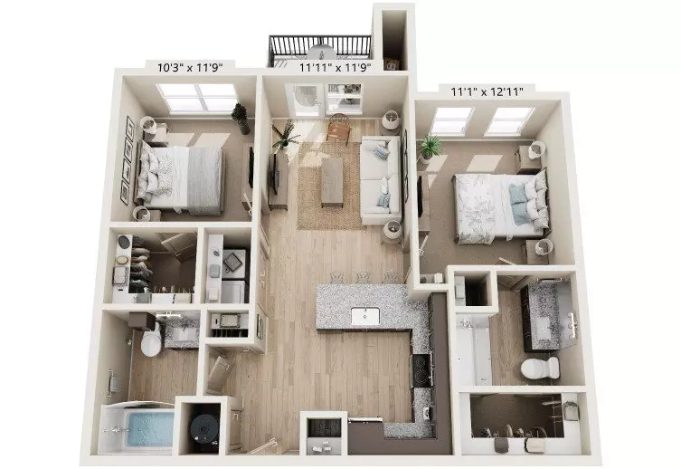 B1 139 floor plan