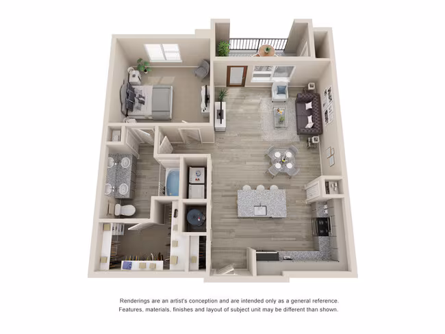 Unit 3208 2105 floor plan