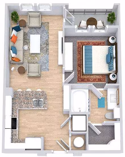 Comet 9307 floor plan
