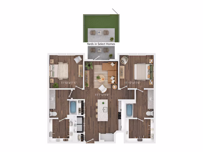 Unit 08208 08208 floor plan