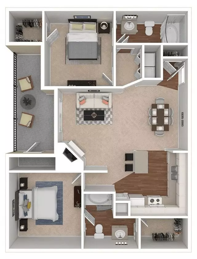 Unit 1133 1133 floor plan