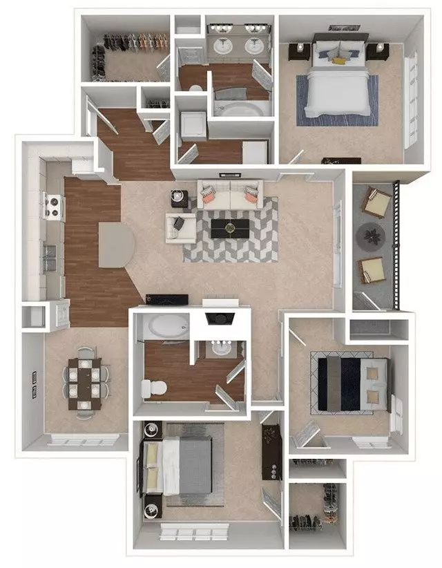 C1U 1038 floor plan