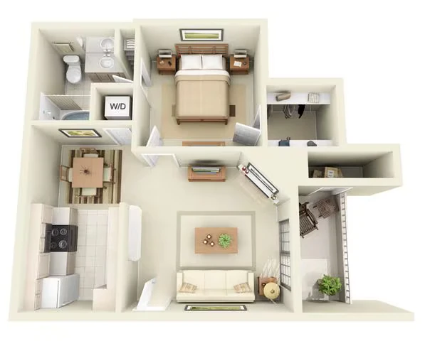 Unit 1123 1123 floor plan